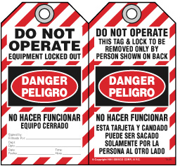 foreign language safety tags