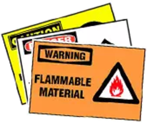 Safety Signs - Indoors and Outdoors