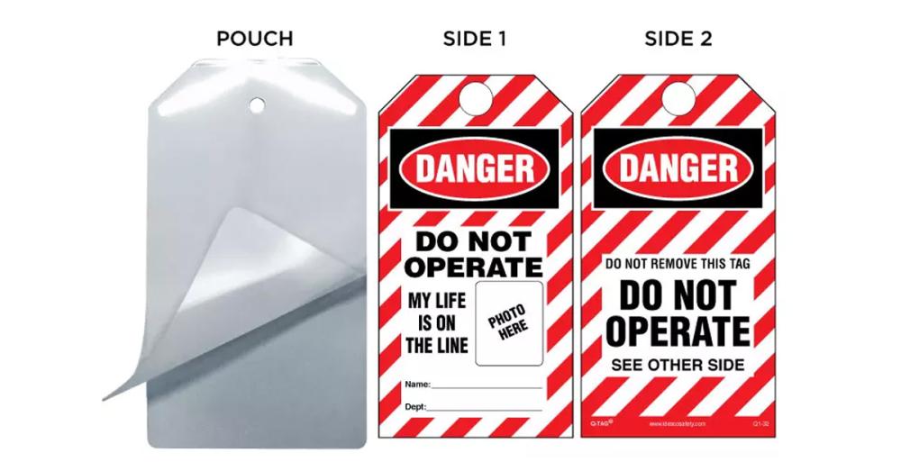 Boost Safety Compliance with Osha Self Laminating Safety Tags
