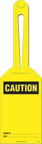 Loop Tag - Caution (10/Pack)