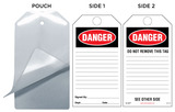 Danger Self-Laminating Safety Tag Kit