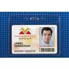 Horizontal Credit Card Badge Holder