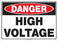 Danger Sign, High Voltage