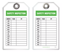 Inspection Safety Tag - Safety Inspection