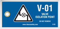Valve Isolation Point Tag (10/Pack)