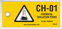 Chemical Isolation Point Tag (10/Pack)