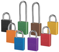 Color Coded Aluminum Padlocks