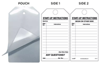 Startup Instructions Self-Laminating Safety Tag Kit