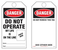 Danger, Do Not Operate, My Life Is On The Line
