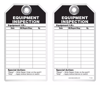 Inspection Safety Tag - Equipment Inspection