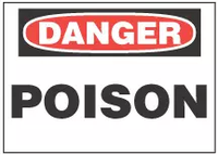 Danger Sign, Poison 