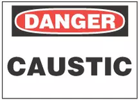 Danger Sign, Caustic 