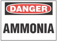 Danger Sign, Ammonia 
