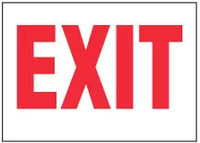 Exit Sign 