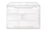 Clear Horizontal Multi-Card Holder