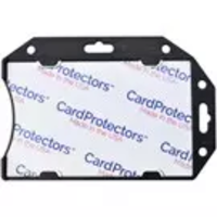 Shielded Card Protector Black