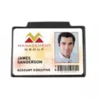Horizontal Government Magnetic Badge Holder