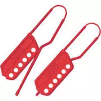 Red Nylon Lockout Hasp