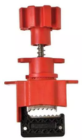 Large Universal Valve Lockout Base Clamping Unit