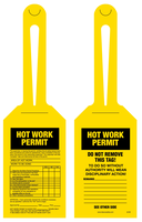 Inspection Loop Tag - Hot Work Permit (10/Pack)