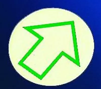 Glow-in-the-Dark Anti-Skid Floor Marker Arrow Dots