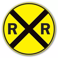 Railroad Crossing Sign