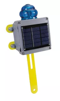 Blue Flashing Solar Light with T-Bracket