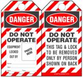 Self-Laminated Safety Tags