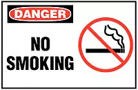 No Smoking Signs