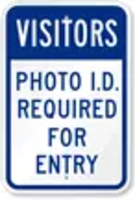 Visitor Security Signs